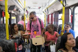 Campanha contra Assédio nos ônibus