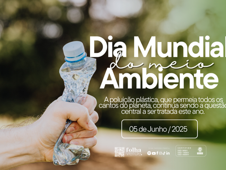 Dia Mundial do Meio Ambiente combaterá a poluição plástica