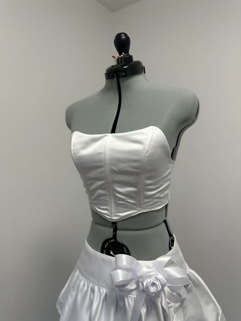 Base for corset top