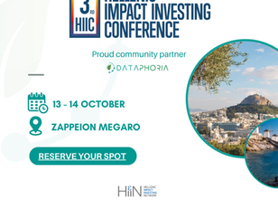 Dataphoria on Hellenic Impact Investing Conference 2025!