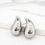 Thumbnail: Envy Teardrop earrings - silver