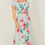 Thumbnail: Mint Mesh Floral Maxi Dress