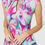Thumbnail: Abstract floral A Line, fit n' flare dress