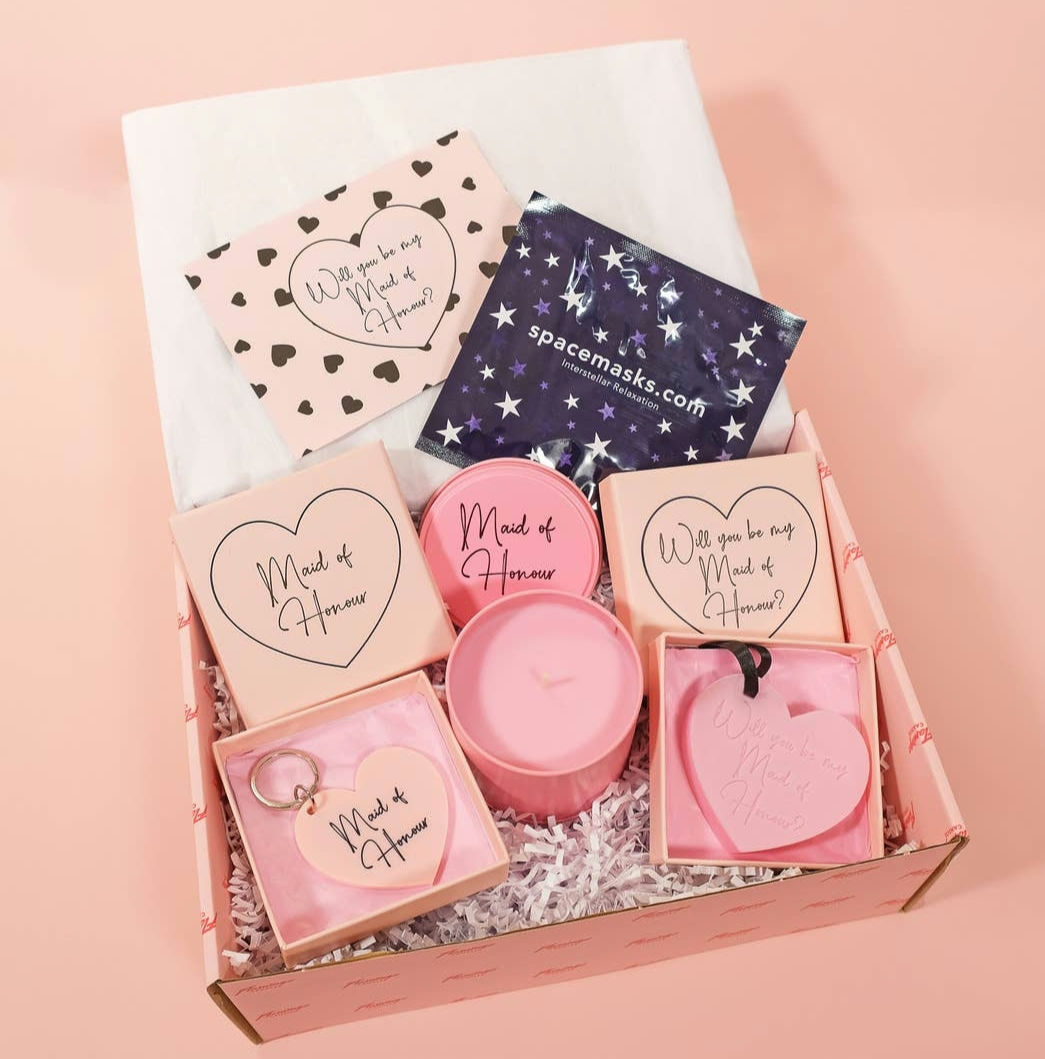 Maid of honour proposal box