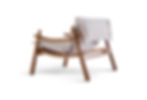 fauteuil en bois avec accoudoirs
