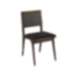 Silla de diseño negra