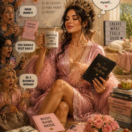 Maybe the Divine Feminine Doesn't Need Another Rule. Maybe She Needs to Trust Herself Again