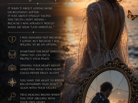 Opening My Heart Meant Admitting What My Heart Could Never Accept