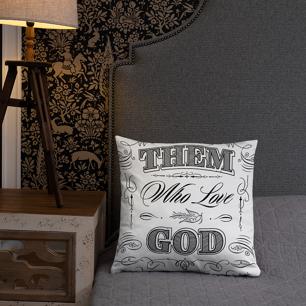 Thumbnail: Them Who Love God Basic Pillow