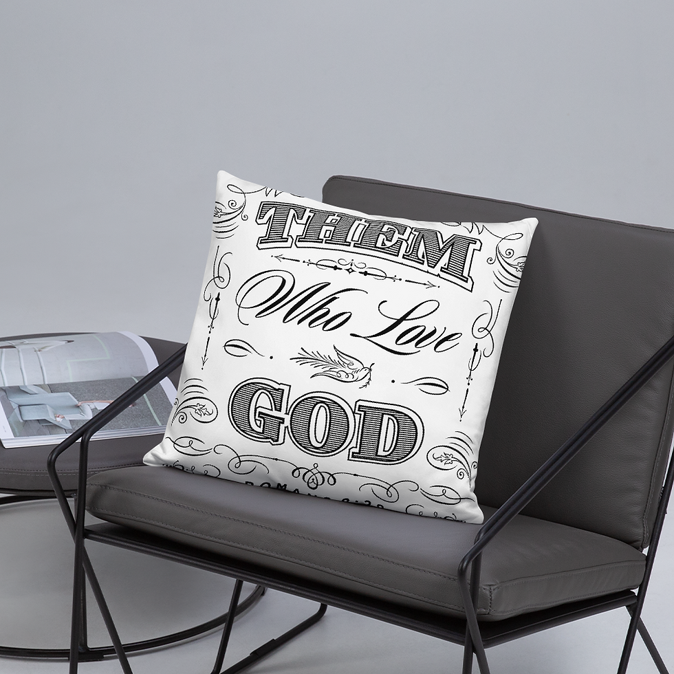 Thumbnail: Them Who Love God Basic Pillow