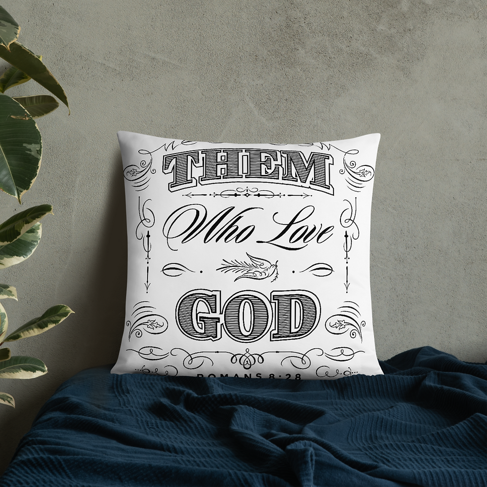Thumbnail: Them Who Love God Basic Pillow