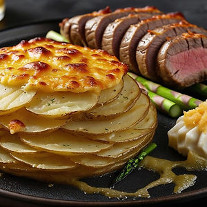 Elegant Tenderloin & Gratin Dinner for Two