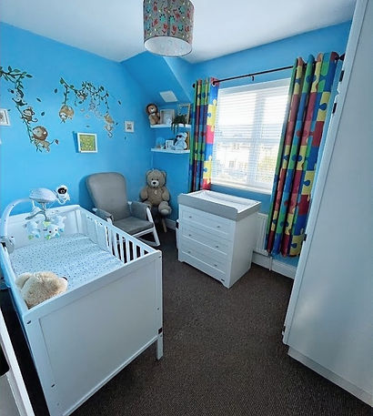 beautifully organised nursery 