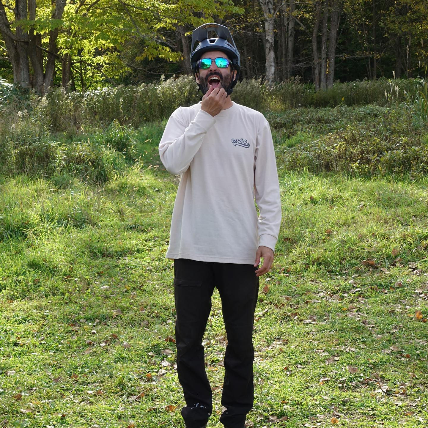 ドライ長袖シャツ