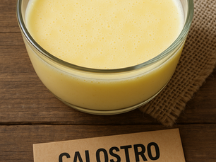 Calostro bovino para que sirve?
