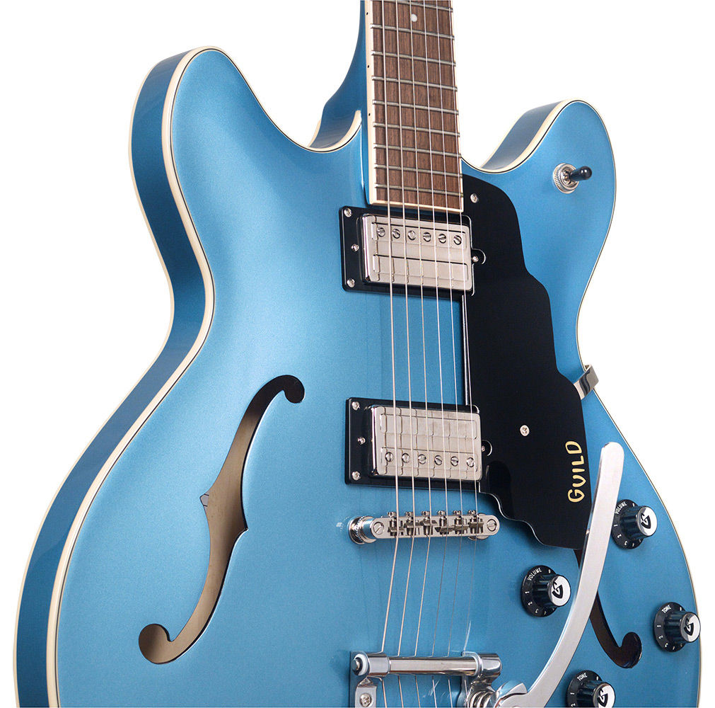 Guild Starfire I DC Pelham Blue Semi Hollow Electric Guitar