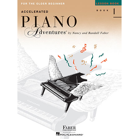 Faber Accelarated Piano Adventures for Older Beginner: Lesson Book 1