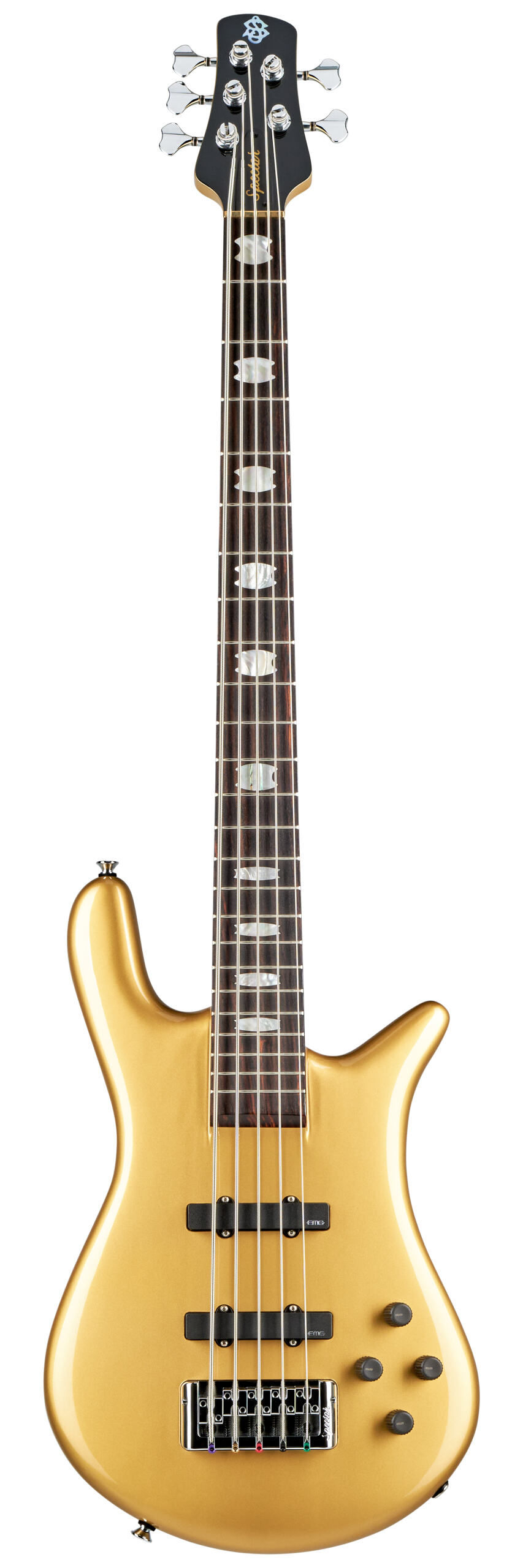 Thumbnail: Spector Euro Classic 5 - Metallic Gold Bass Guitar
