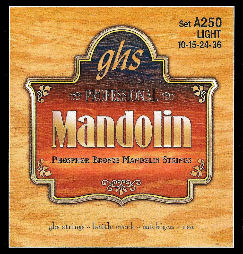 GHS Phosphor Bronze Mandolin Strings A250 10-36