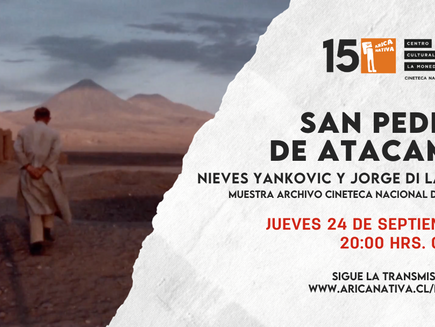 Arica Nativa y Cineteca Nacional inician ciclo de películas online gratuitas