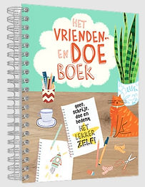 Het vrienden doe boek, voor tijdsverdrijf, ontspanning, afleiding, steun en zelfreflectie in tijden van zorg over ziekte