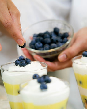 Layered Blueberry Dessert