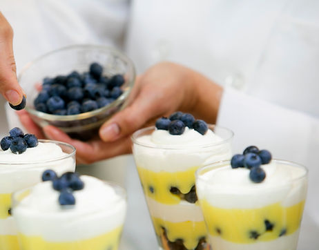 Layered Blueberry Dessert