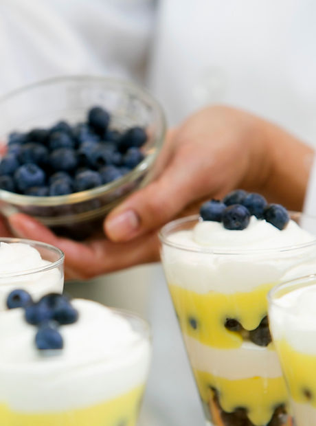 Layered Blueberry Dessert