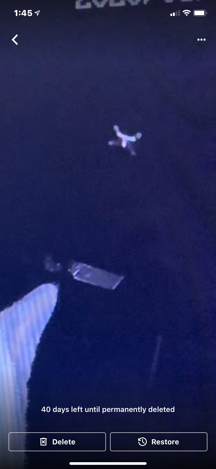This drone looking thing was caught on camera flying around ,cat was rite there in didn’t see it   .