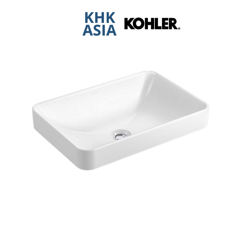 Kohler Forefront 23" rectangular countertop basin with overflow [K-5373ID-0]