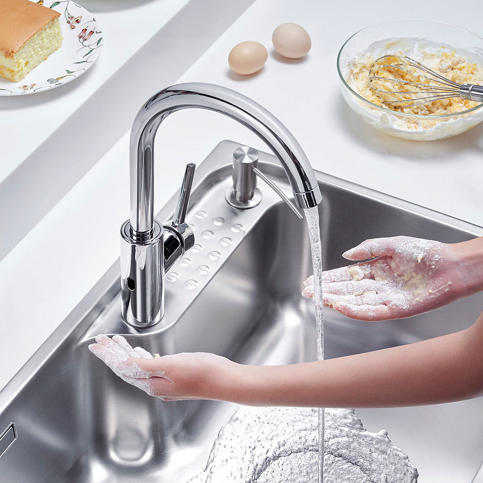 Thumbnail: KOHLER Taut Touchless Kitchen Faucet