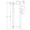 Thumbnail: KOHLER K-8524T-BL 30" Handshower Slide Bar Trim, Black