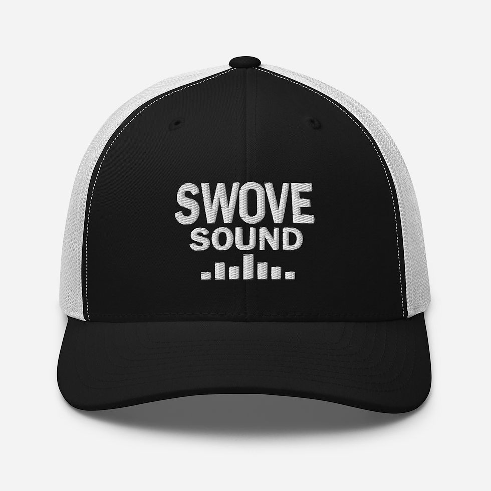 Thumbnail: SwoveSound Trucker Cap (White Logo)