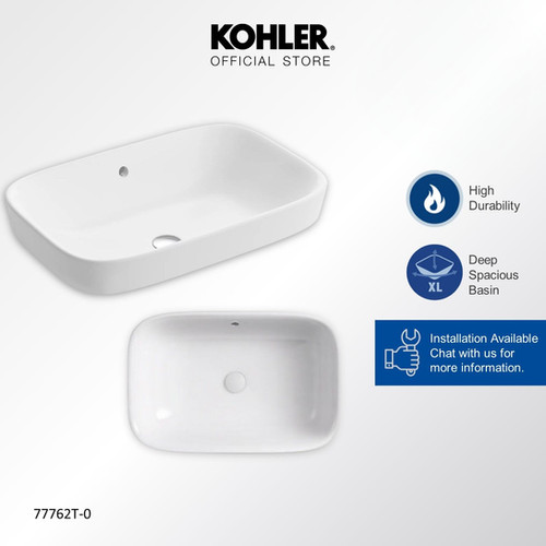 KOHLER ModernLife Countertop-Mounted Vessel Lavatory Bathroom Basin ...