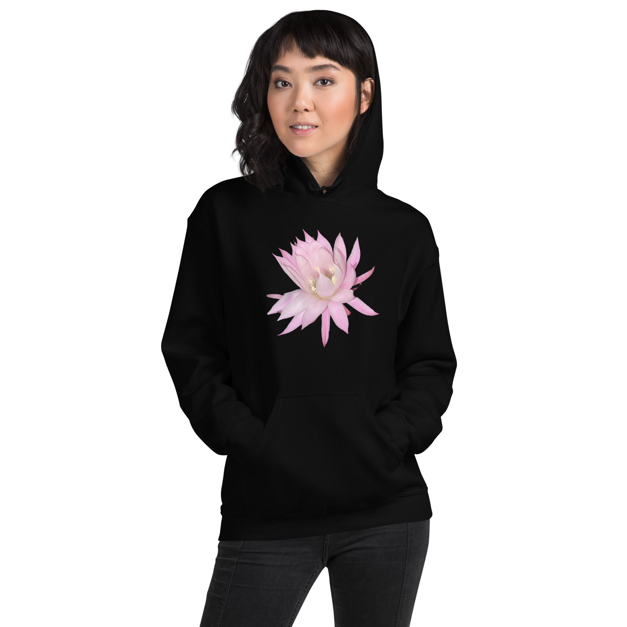 Cacti Flower - Heavy Blend Unisex Hoodie