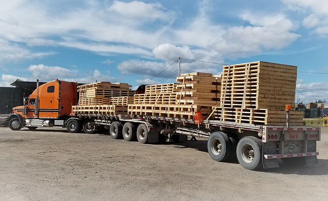 livraison de palettes - pallets for shipping