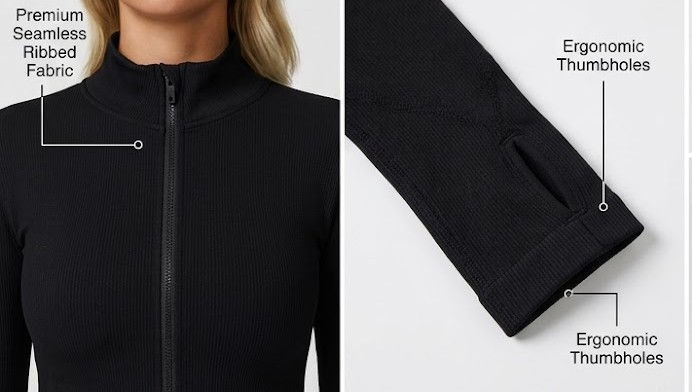 Thumbnail: 2/3PCS Yoga Suit Sports
