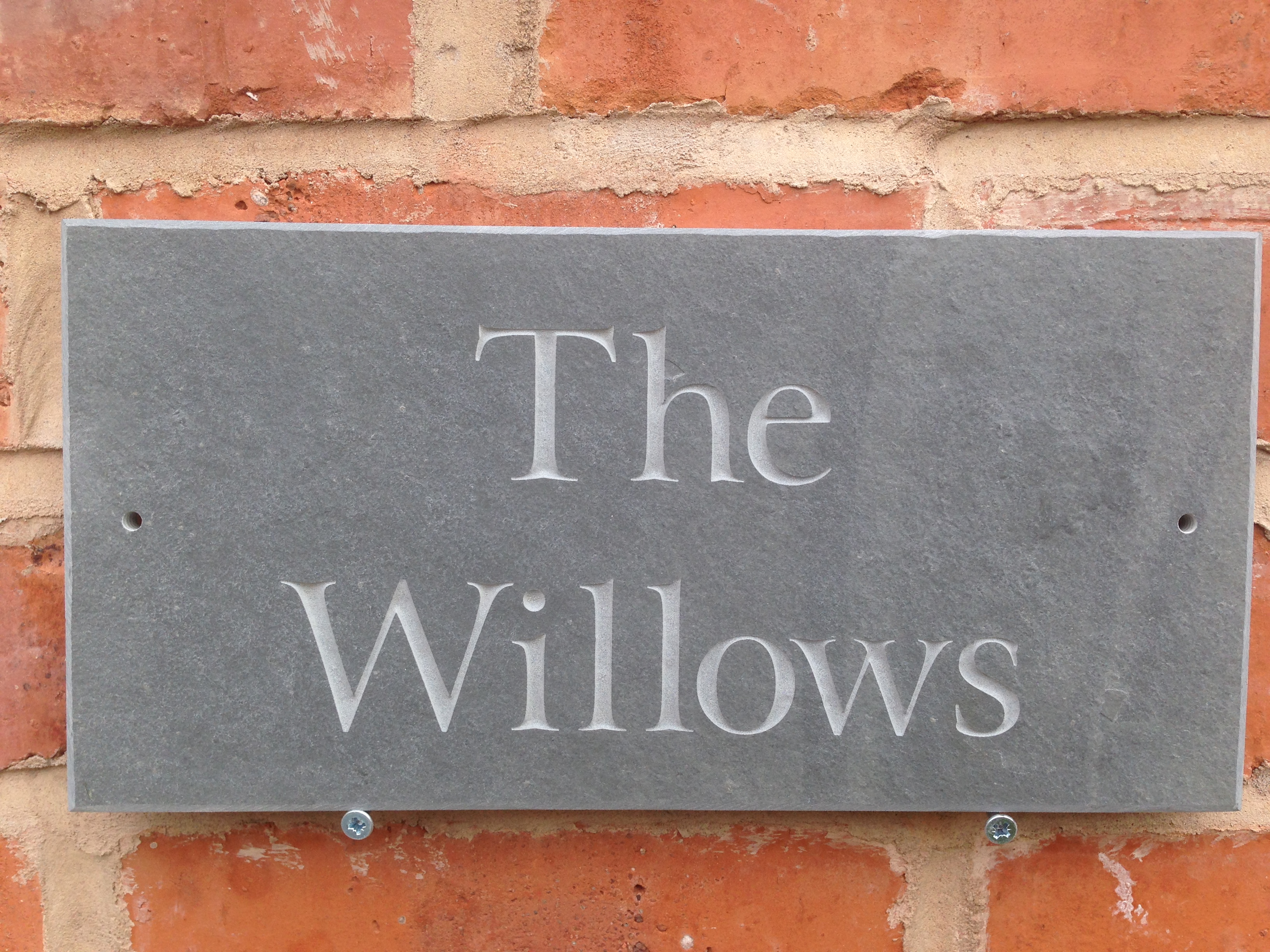Slate house signs by Slate Signs Direct Ltd