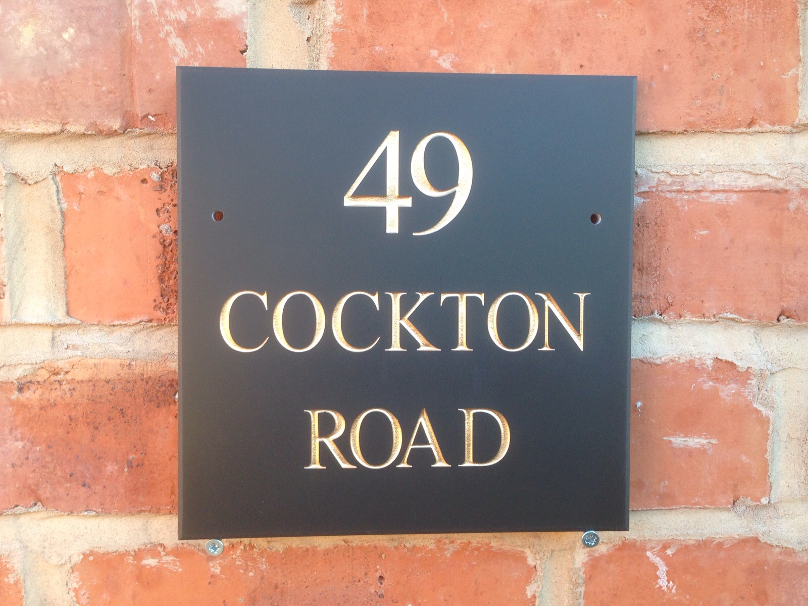 Slate house signs by Slate Signs Direct Ltd