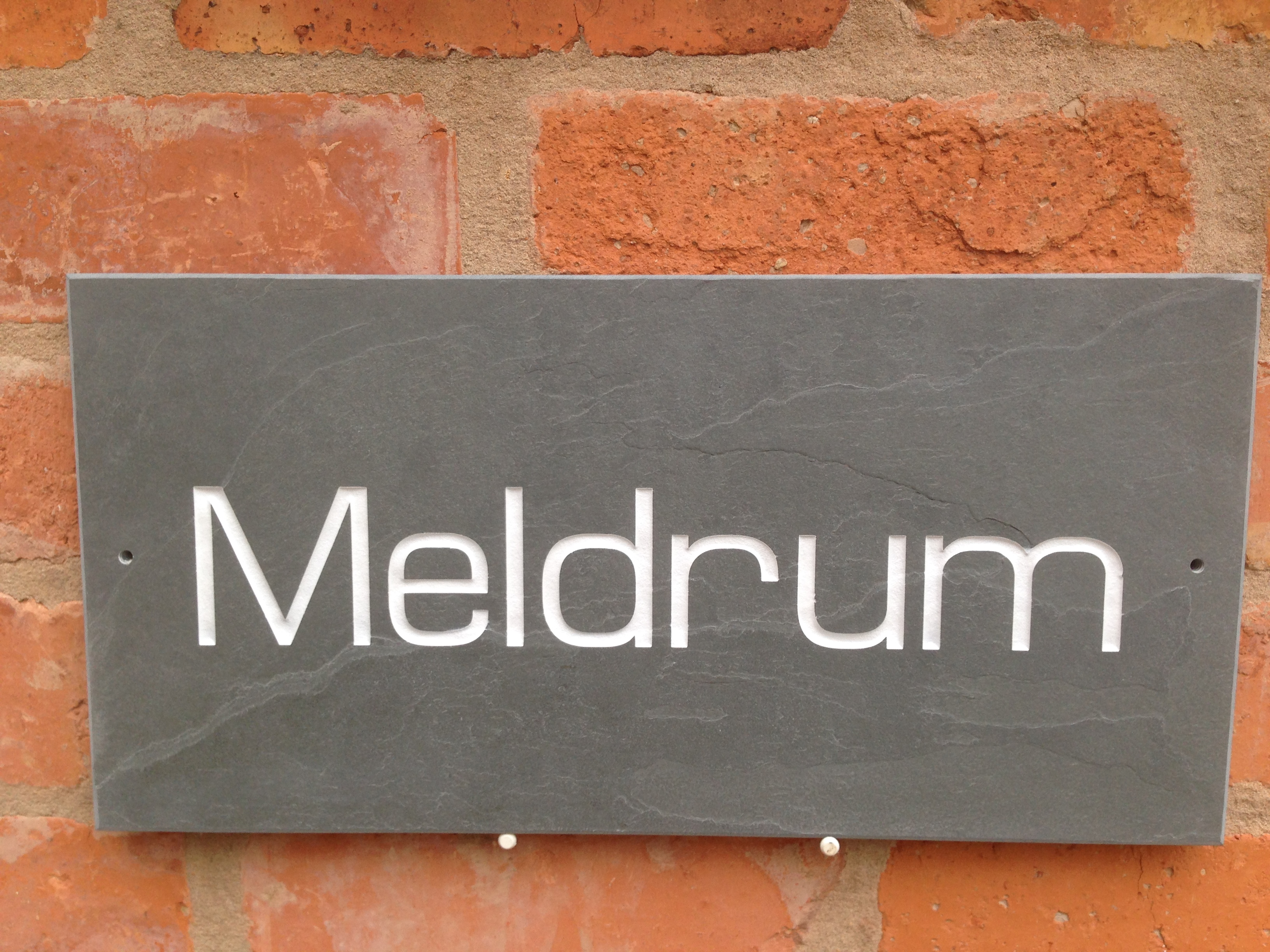 Slate house signs by Slate Signs Direct Ltd