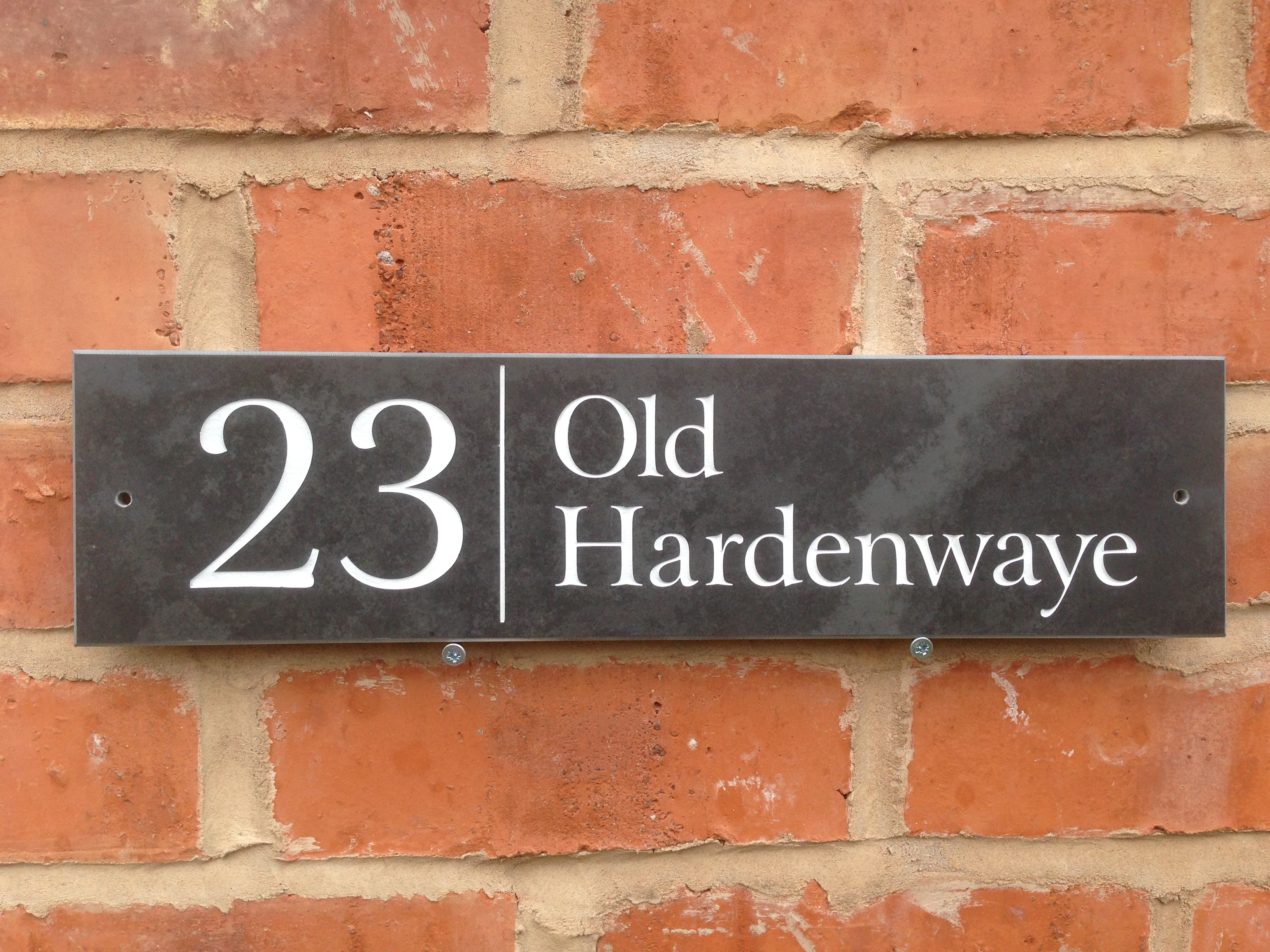 Slate house signs by Slate Signs Direct Ltd