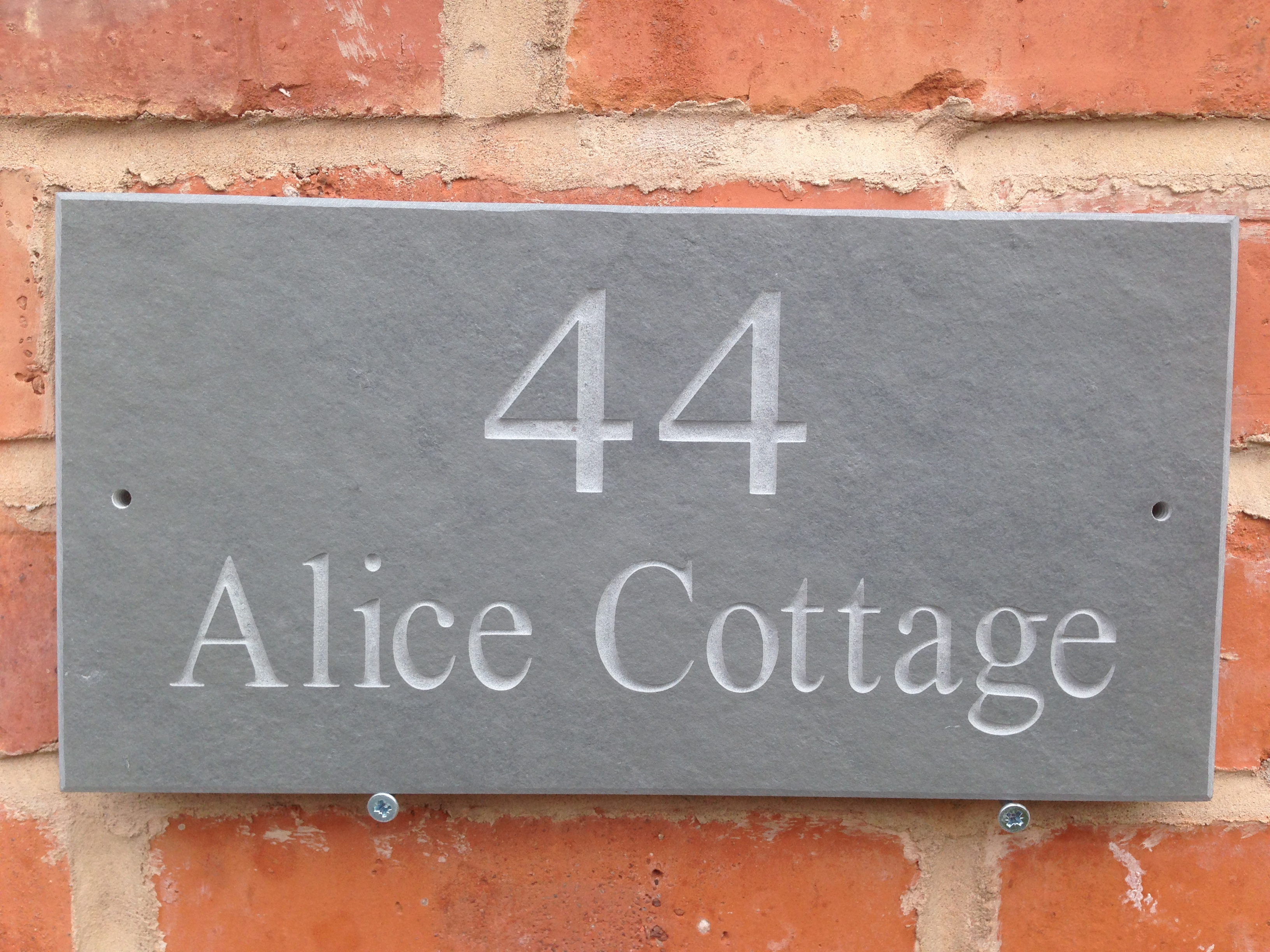 Slate house signs by Slate Signs Direct Ltd