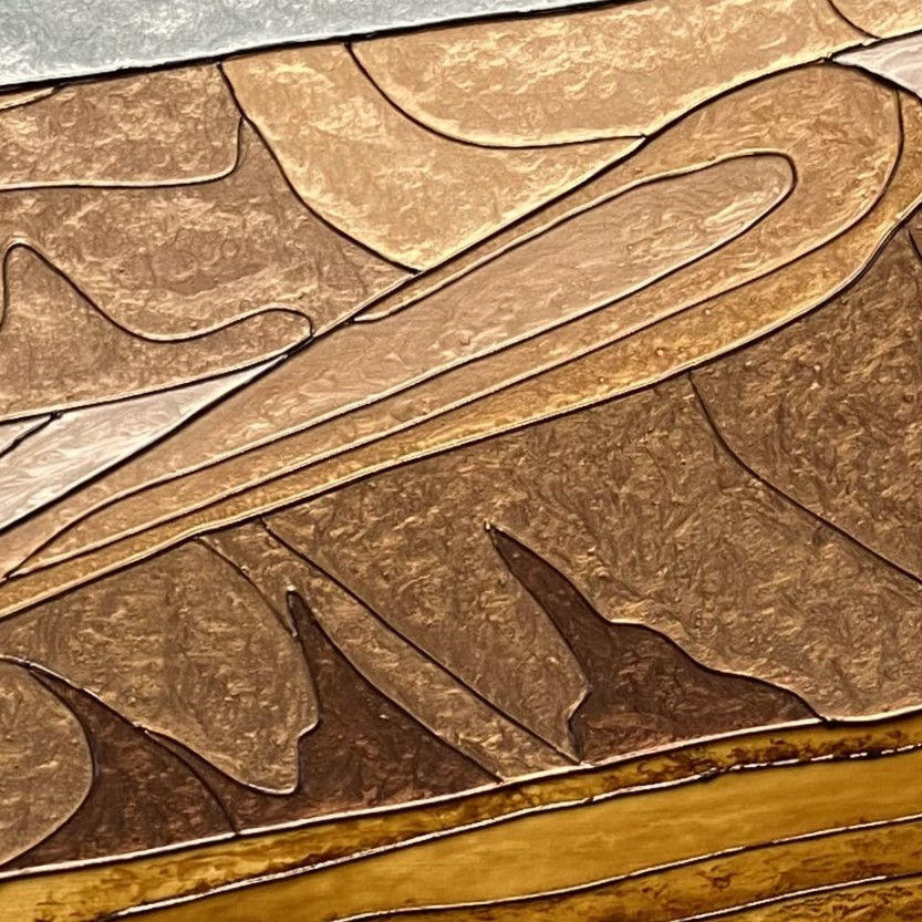 Thumbnail: ENCROACHING DESSERT  -  30 x 40 in.  --  76 x 100 cm.