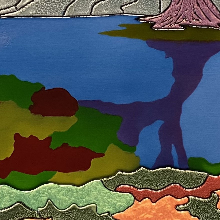 Miniature : PAYSAGE DE PANDORA - 30 po x 30 po – 76 cm x 76 cm