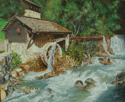Moulin en Autriche