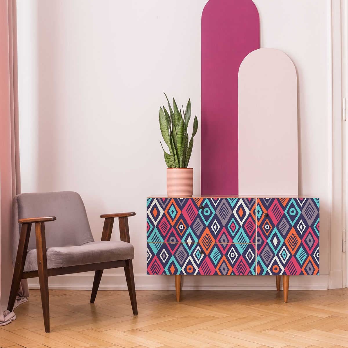 Vinilo para Muebles Étnico - MET2345