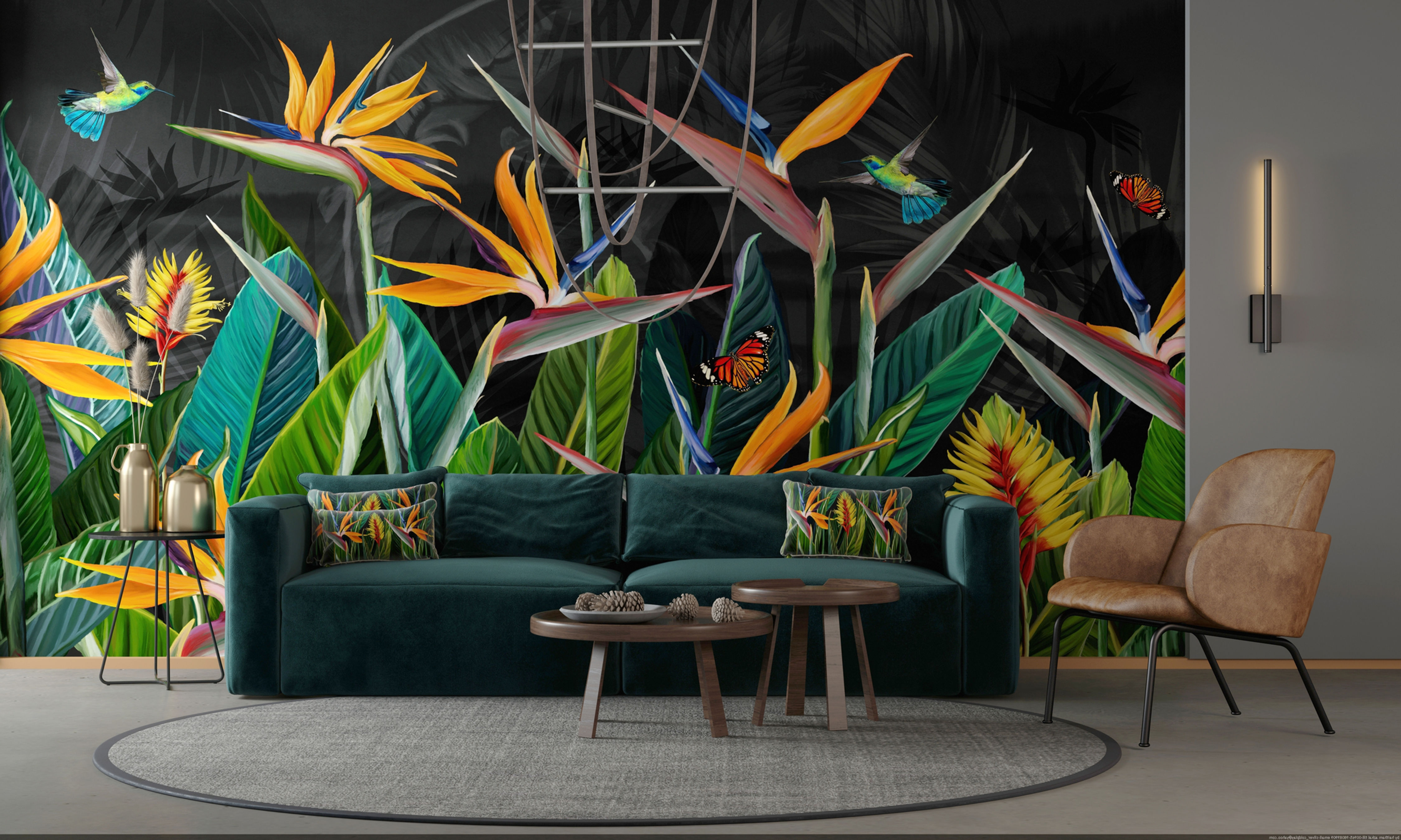 Mural Plantas tropicales - MT492