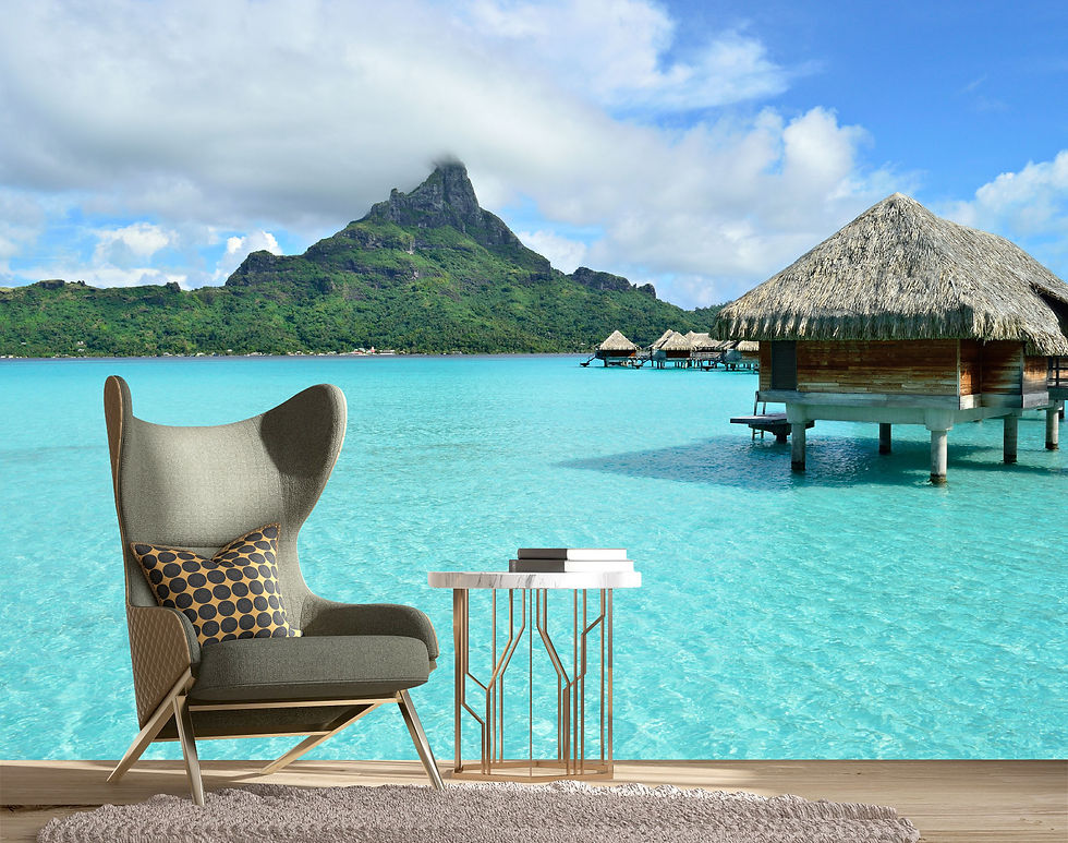 Thumbnail: Fotomural Bora Bora - FM007