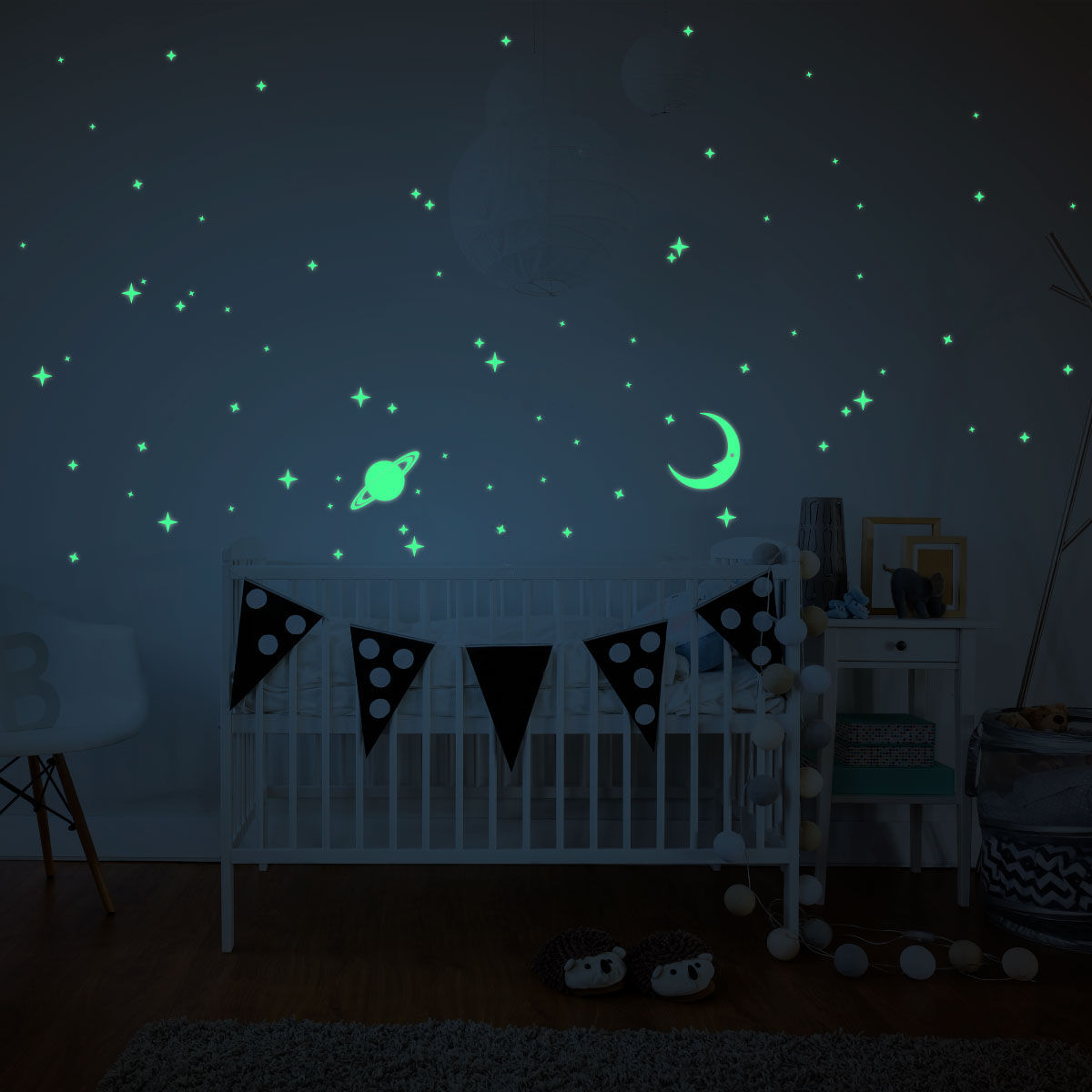 Luna, Planeta y Estrellas - VF029