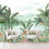 Miniatura: Mural Jungla Tropical Acuarelada - MT573
